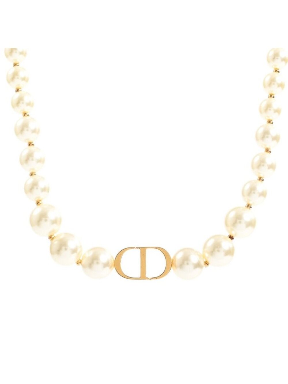 Dior Necklace Short Gold